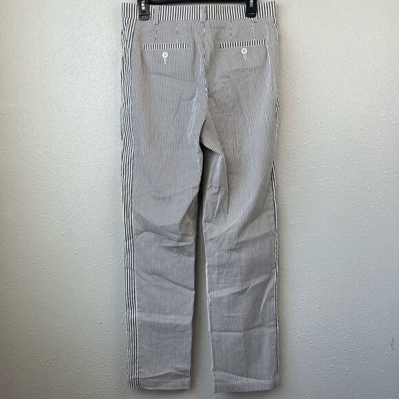 EUC Liz Claiborne Womens Tabitha Striped Slacks Size 8 - Picture 4 of 6